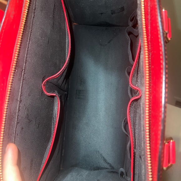 LOUIS VUITTON | Riviera epi leather | Red Bag | update: zipper fixed! - Picture 7 of 16